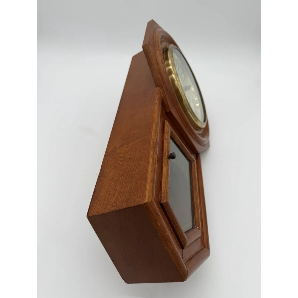 Vintage Regulator Classic Manor Clock Westminster Chime Quartz Pendulum Missing